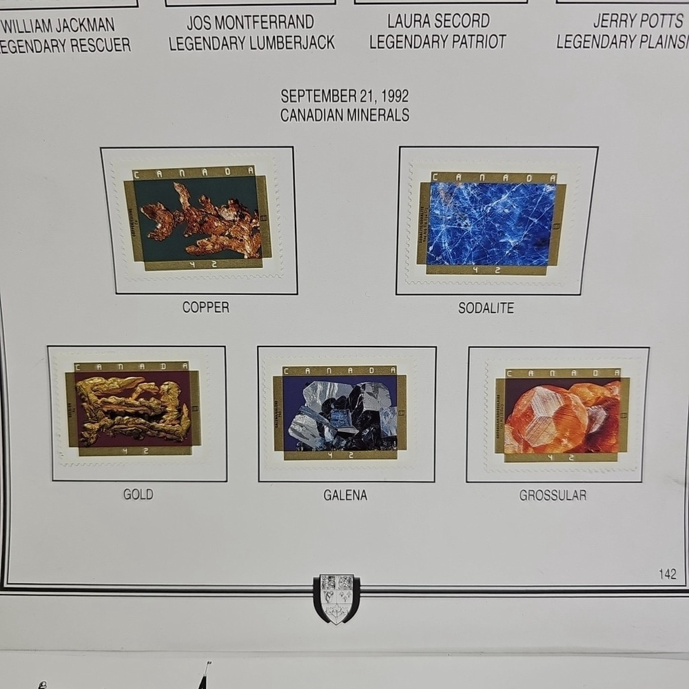 Stamps Canada Collection Will Jackman Jos Montferrand Laura Secord Jerry Potts - Picture 8 of 11